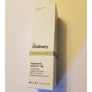 NWT The Ordinary Hyaluronic Acid 2% + B5 Moisturizing Serum - 1 oz